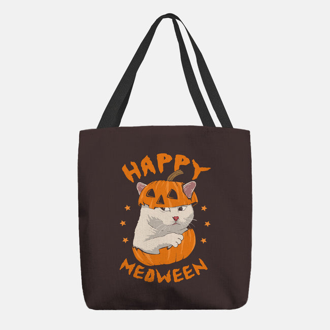 Happy Meoween-none basic tote bag-marsdkart