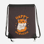 Happy Meoween-none drawstring bag-marsdkart