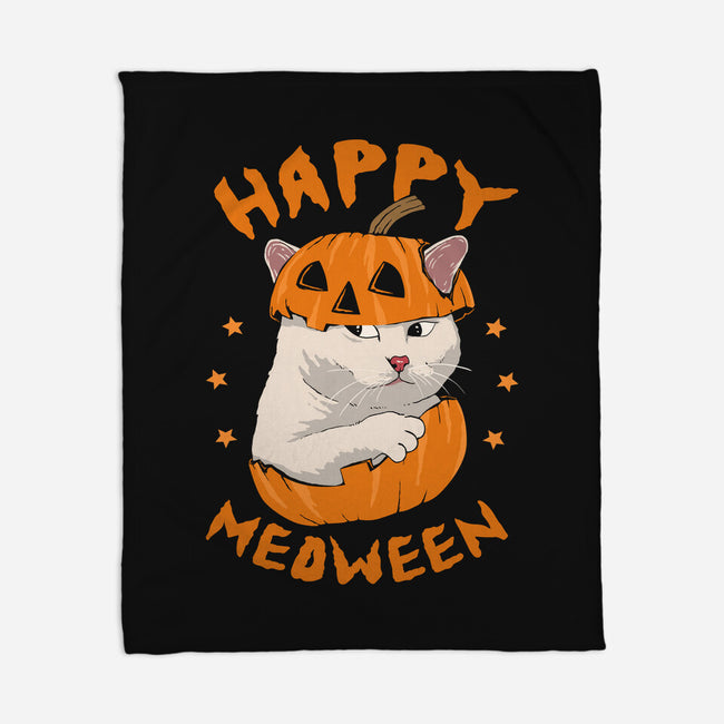 Happy Meoween-none fleece blanket-marsdkart
