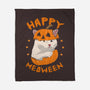 Happy Meoween-none fleece blanket-marsdkart