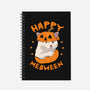 Happy Meoween-none dot grid notebook-marsdkart