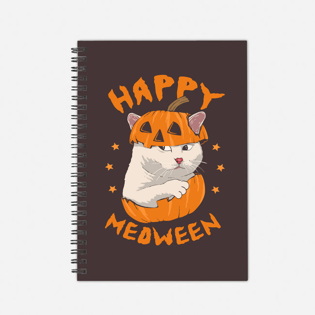 Happy Meoween-none dot grid notebook-marsdkart