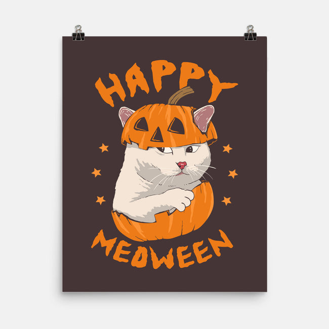 Happy Meoween-none matte poster-marsdkart