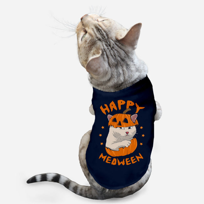 Happy Meoween-cat basic pet tank-marsdkart