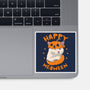 Happy Meoween-none glossy sticker-marsdkart