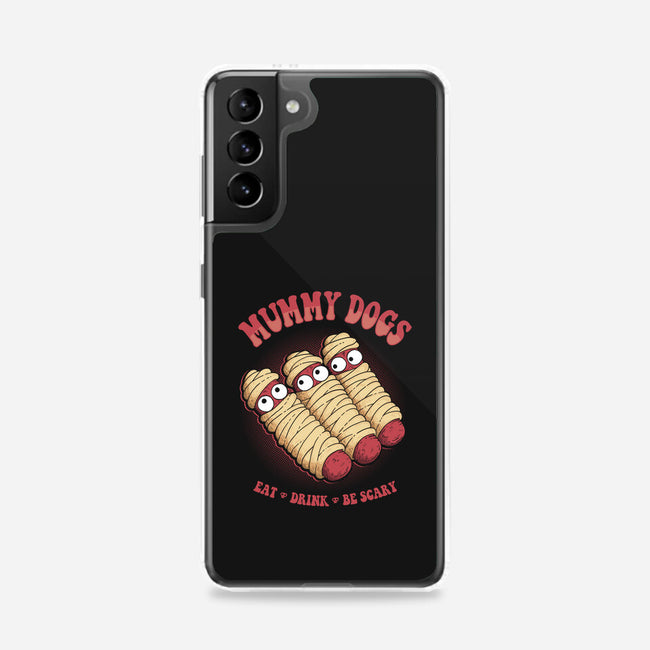 Mummy Dogs-samsung snap phone case-marsdkart