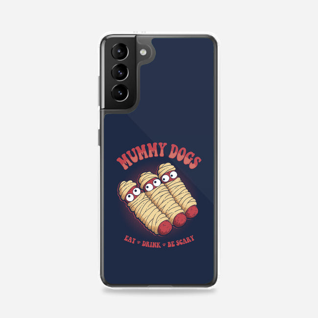 Mummy Dogs-samsung snap phone case-marsdkart