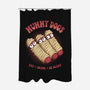 Mummy Dogs-none polyester shower curtain-marsdkart