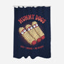 Mummy Dogs-none polyester shower curtain-marsdkart