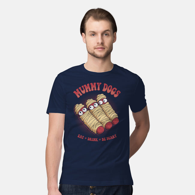 Mummy Dogs-mens premium tee-marsdkart