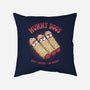Mummy Dogs-none removable cover w insert throw pillow-marsdkart