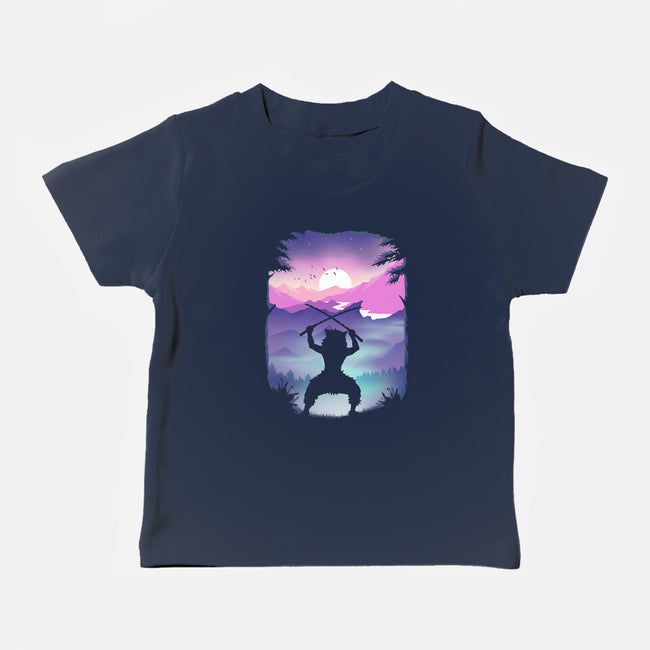 Inosuke Sunset-baby basic tee-marsdkart