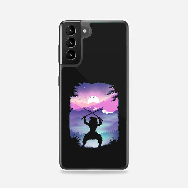 Inosuke Sunset-samsung snap phone case-marsdkart