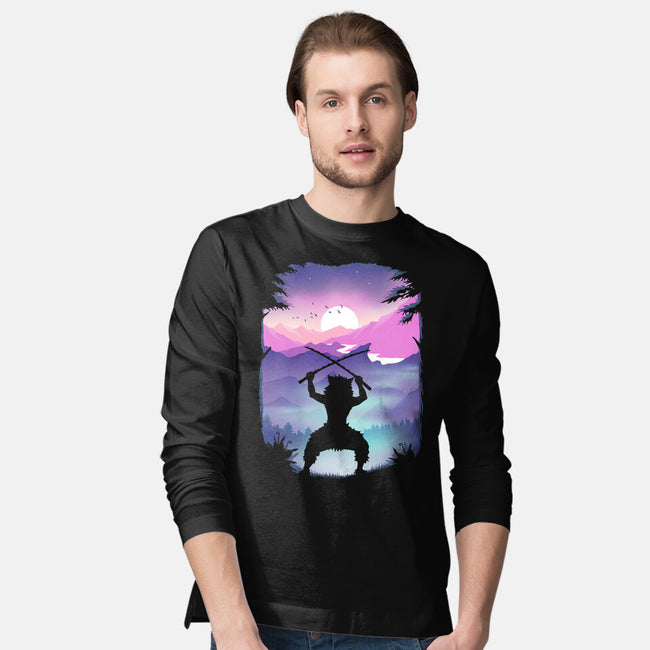 Inosuke Sunset-mens long sleeved tee-marsdkart