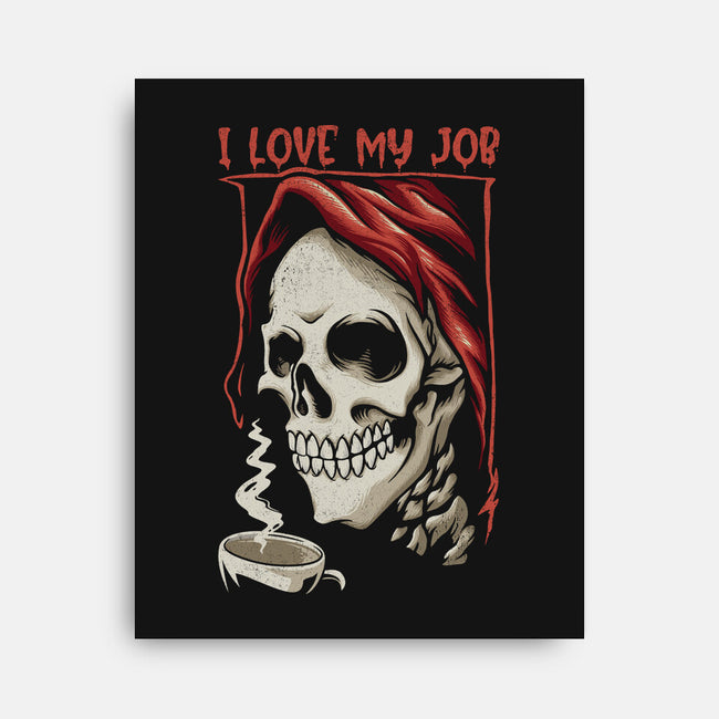 Do What You Love-none stretched canvas-CoD Designs