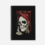 Do What You Love-none dot grid notebook-CoD Designs
