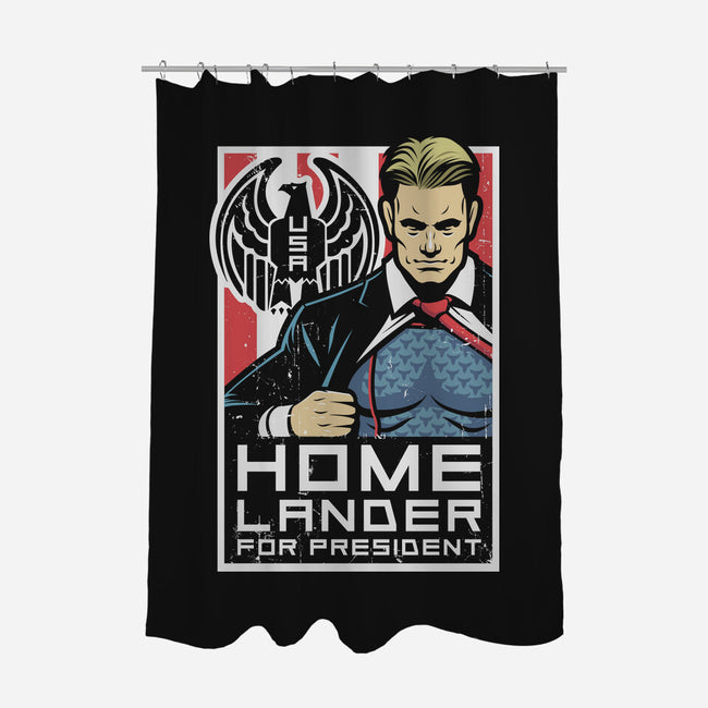 Our Hero-none polyester shower curtain-CoD Designs