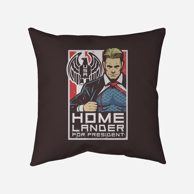 Our Hero-none removable cover w insert throw pillow-CoD Designs