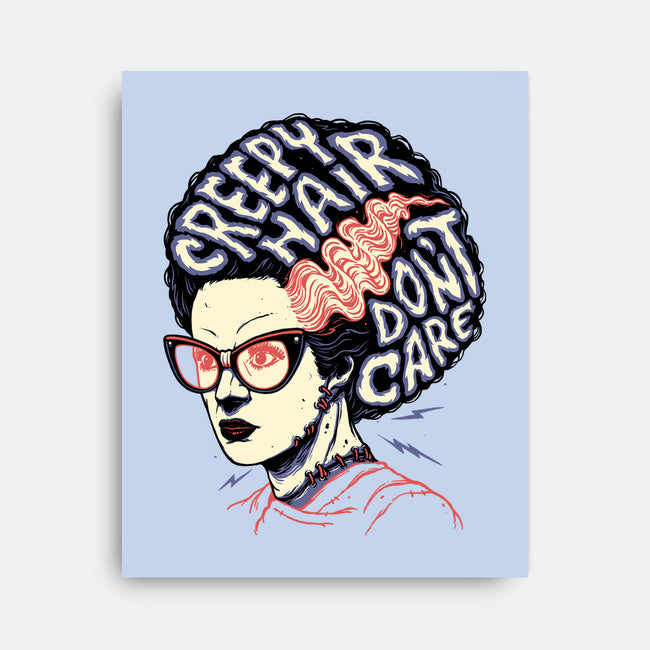Creepy Hair-none stretched canvas-momma_gorilla
