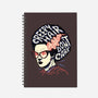 Creepy Hair-none dot grid notebook-momma_gorilla