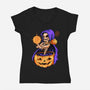 Witch Can Do It-womens v-neck tee-spoilerinc