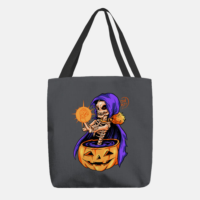 Witch Can Do It-none basic tote bag-spoilerinc