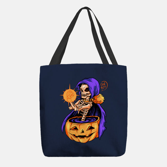 Witch Can Do It-none basic tote bag-spoilerinc