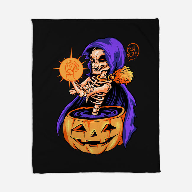 Witch Can Do It-none fleece blanket-spoilerinc