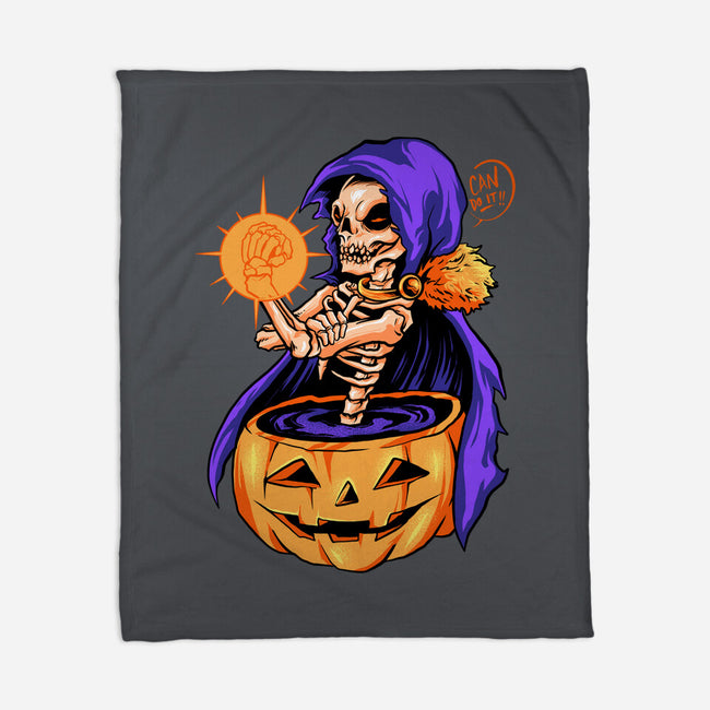 Witch Can Do It-none fleece blanket-spoilerinc