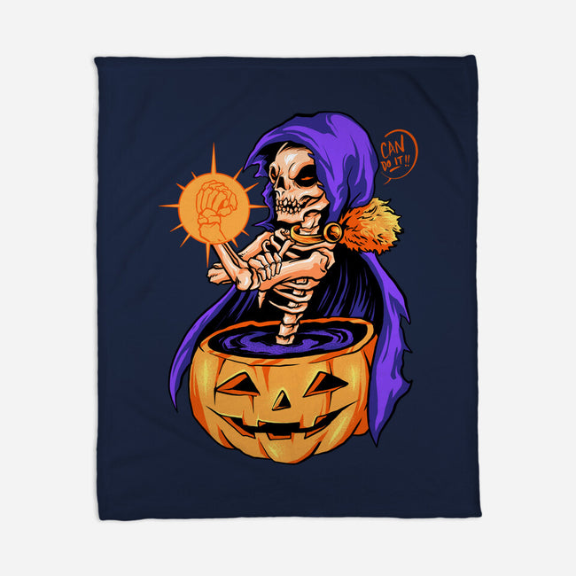 Witch Can Do It-none fleece blanket-spoilerinc