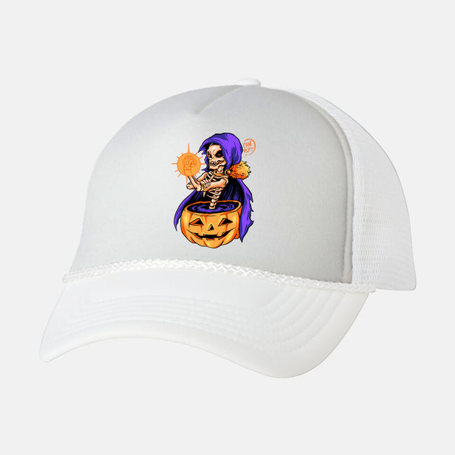 Witch Can Do It-unisex trucker hat-spoilerinc