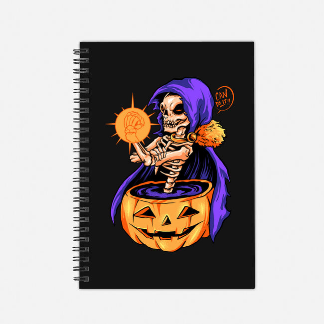 Witch Can Do It-none dot grid notebook-spoilerinc