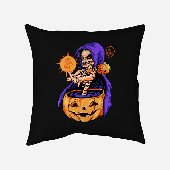 Witch Can Do It-none removable cover w insert throw pillow-spoilerinc