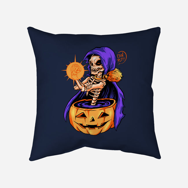 Witch Can Do It-none removable cover w insert throw pillow-spoilerinc