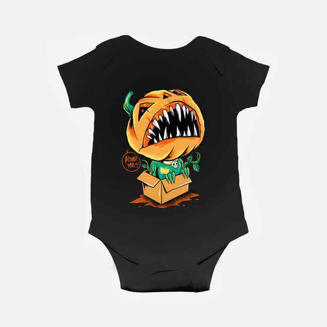 Horror Pet-baby basic onesie-spoilerinc