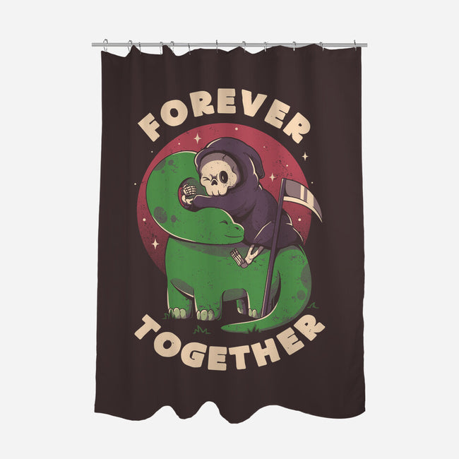 Forever Together-none polyester shower curtain-eduely