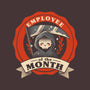 Employee Of The Month-none polyester shower curtain-churrumiaus