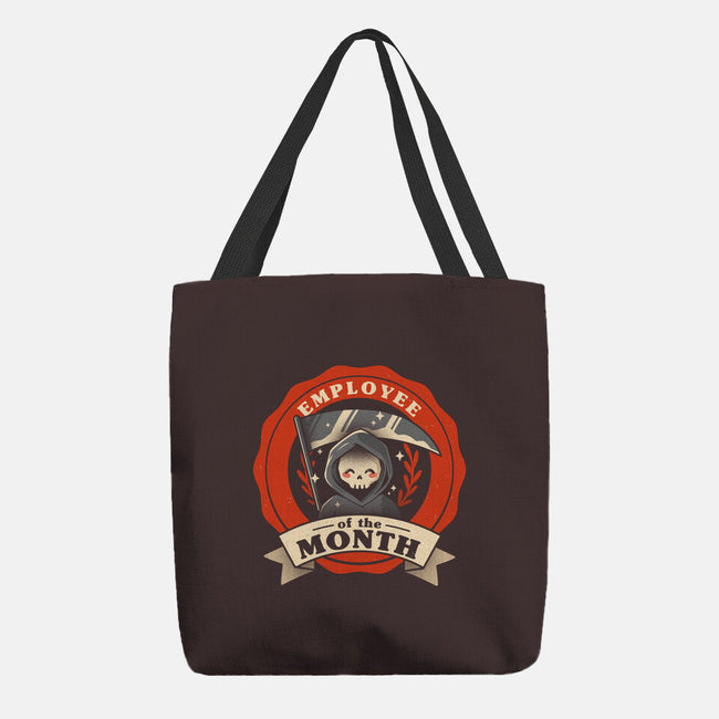 Employee Of The Month-none basic tote bag-churrumiaus