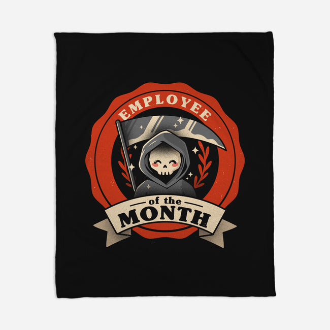 Employee Of The Month-none fleece blanket-churrumiaus