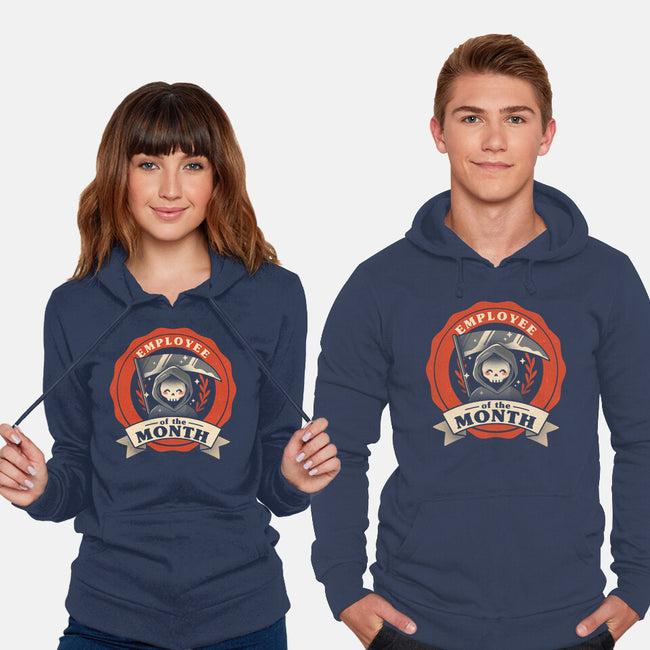 Employee Of The Month-unisex pullover sweatshirt-churrumiaus