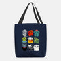 Halloween Cow-none basic tote bag-Vallina84