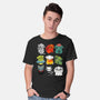 Halloween Cow-mens basic tee-Vallina84