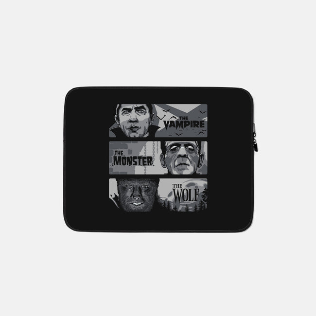 A Fistful Of Fear-none zippered laptop sleeve-Getsousa!