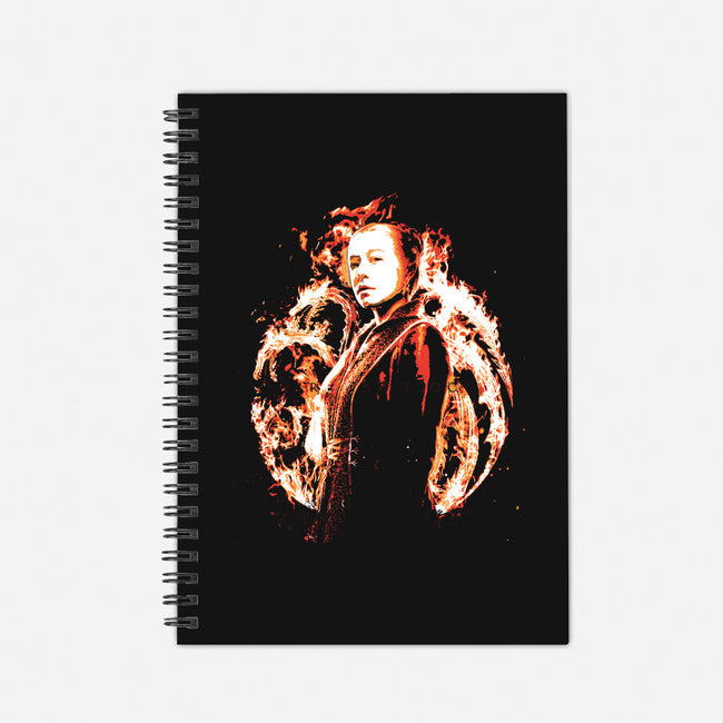 Mother Of Dragon-none dot grid notebook-fanfabio
