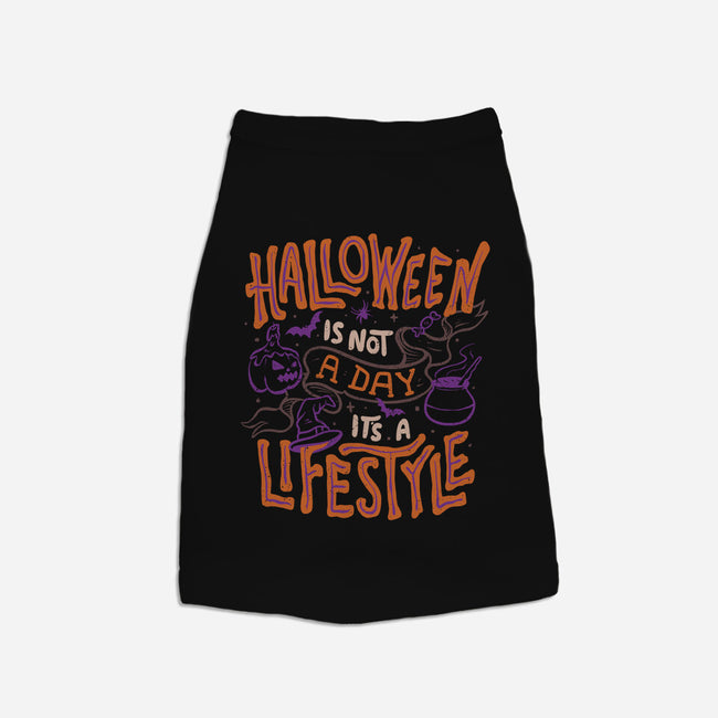 Halloween Is Not A Day-cat basic pet tank-eduely