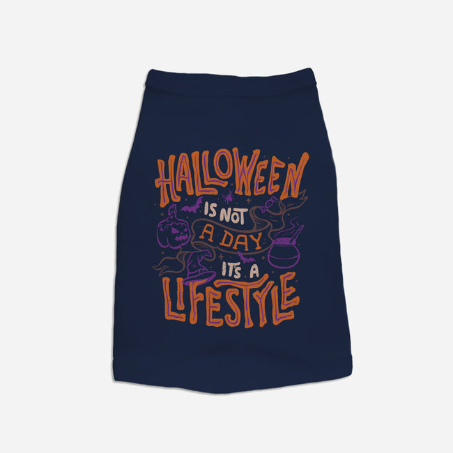 Halloween Is Not A Day-dog basic pet tank-eduely