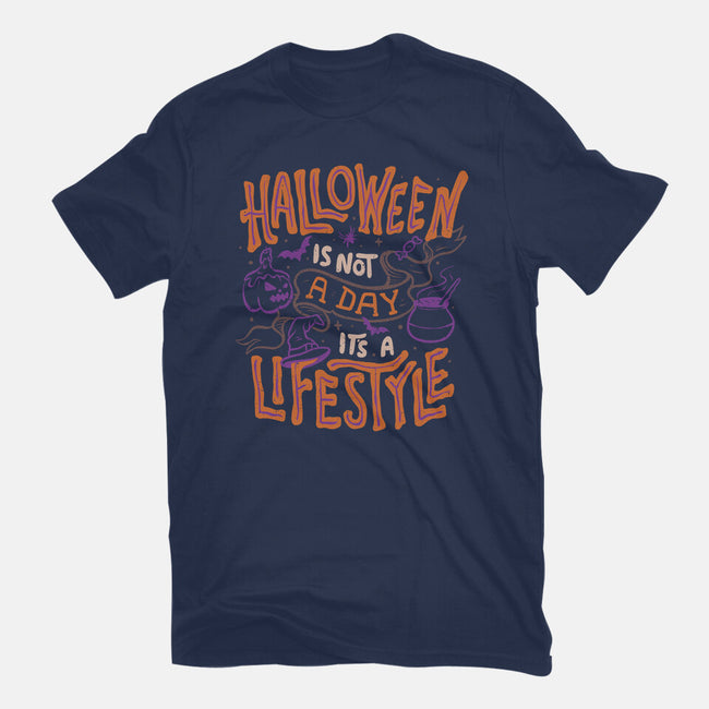 Halloween Is Not A Day-womens basic tee-eduely