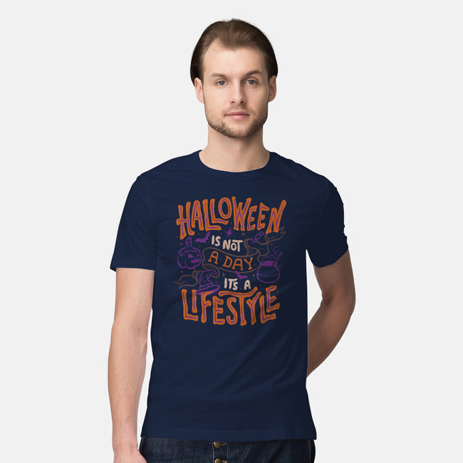 Halloween Is Not A Day-mens premium tee-eduely