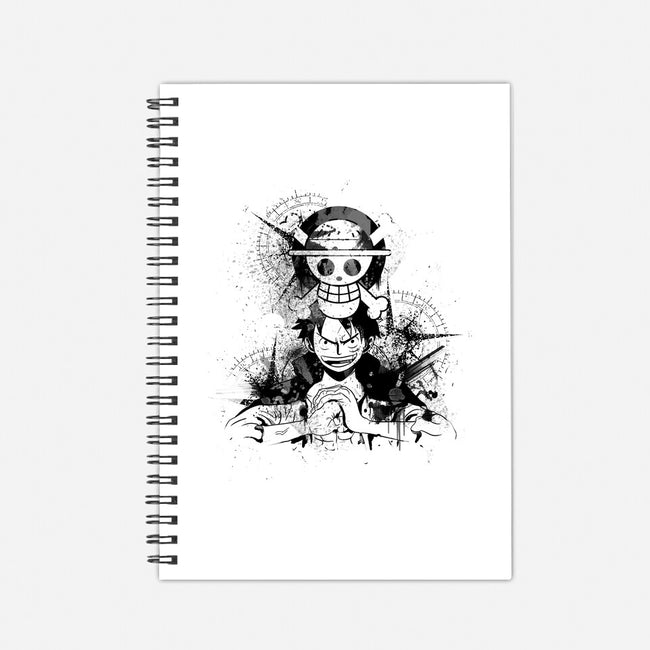 The King Of Pirates-none dot grid notebook-fanfabio