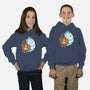 YinYang Foxes-youth pullover sweatshirt-Vallina84